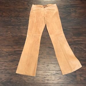 Vintage Rad leather Bell Bottoms